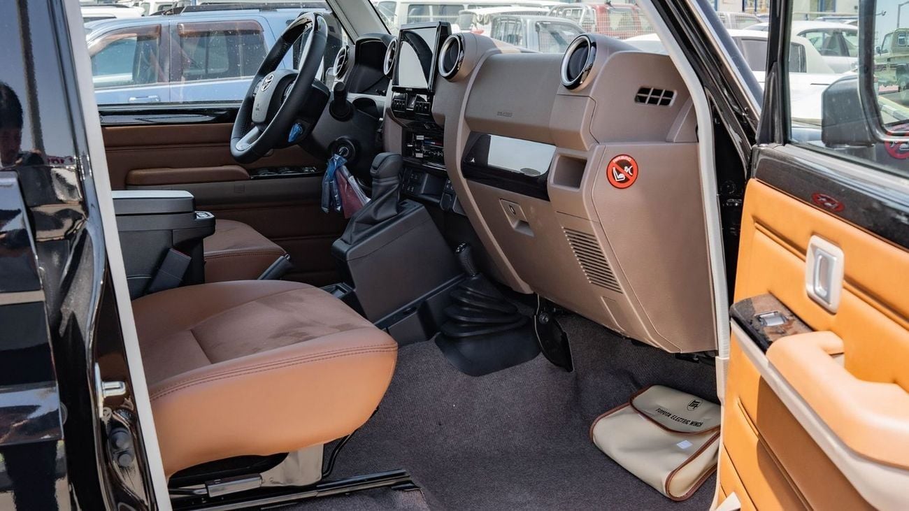 Toyota Land Cruiser 70 2025 Toyota Land Cruiser LC 76 4.0L AT Petrol (Black)