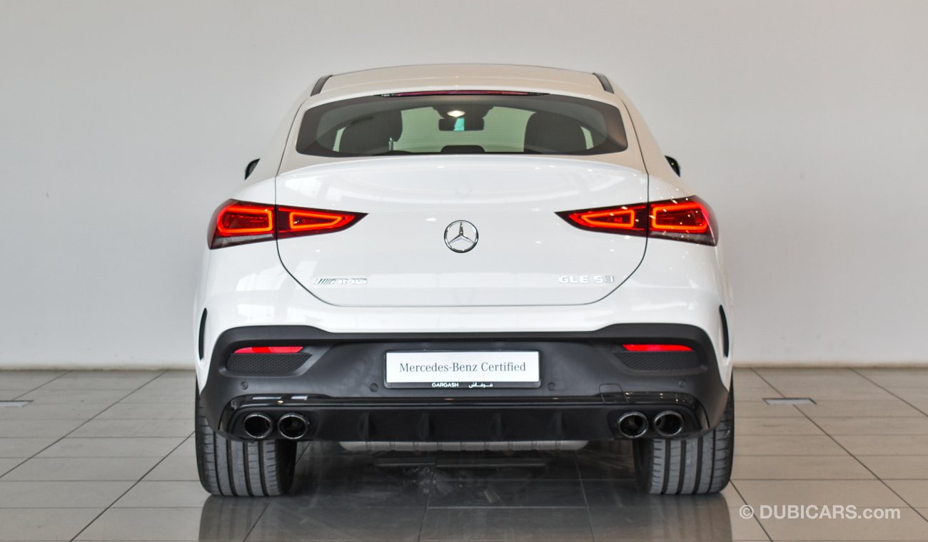 Mercedes-Benz GLE 53 4M COUPE AMG / Reference: VSB 32836 Certified Pre-Owned with up to 5 YRS SERVICE PACKAGE!!!