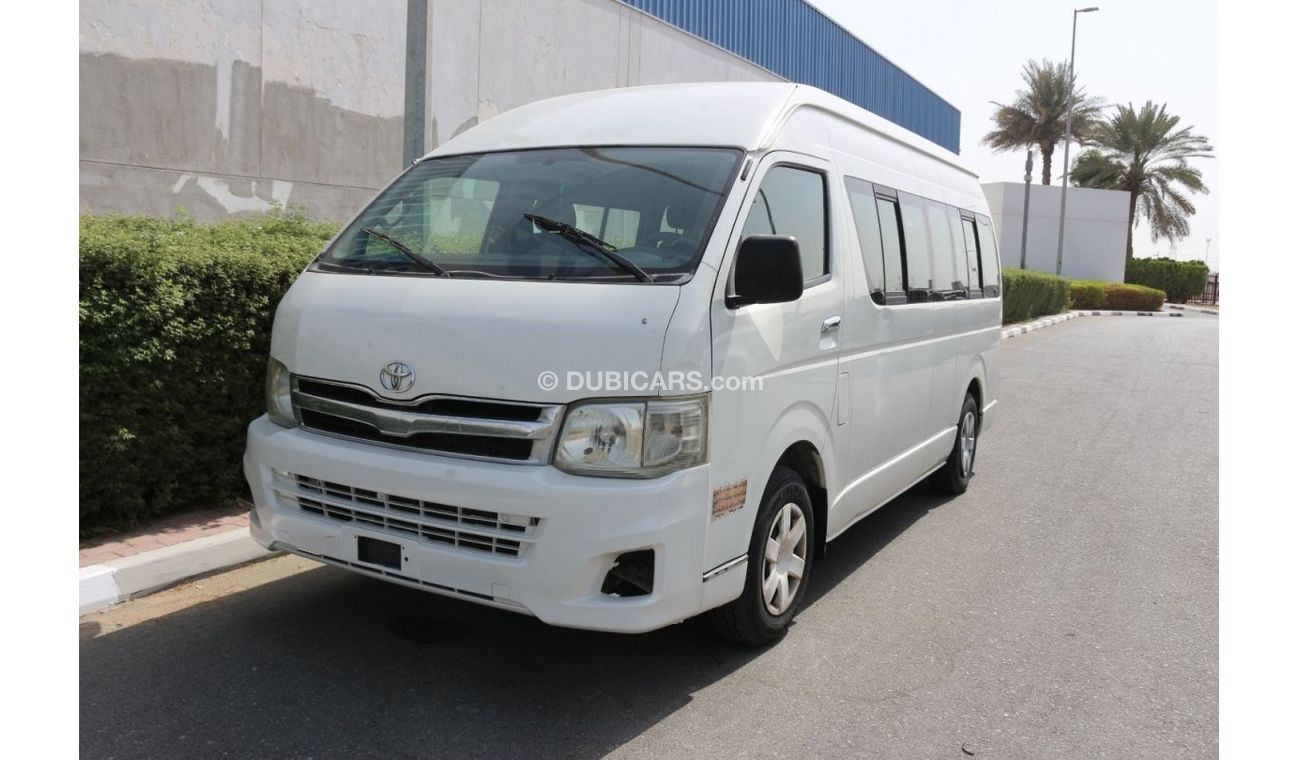 Toyota Hiace TOYOTA HIAC HIGHROOF 2011 (15 PASSENGER ) PETROL ENGINE
