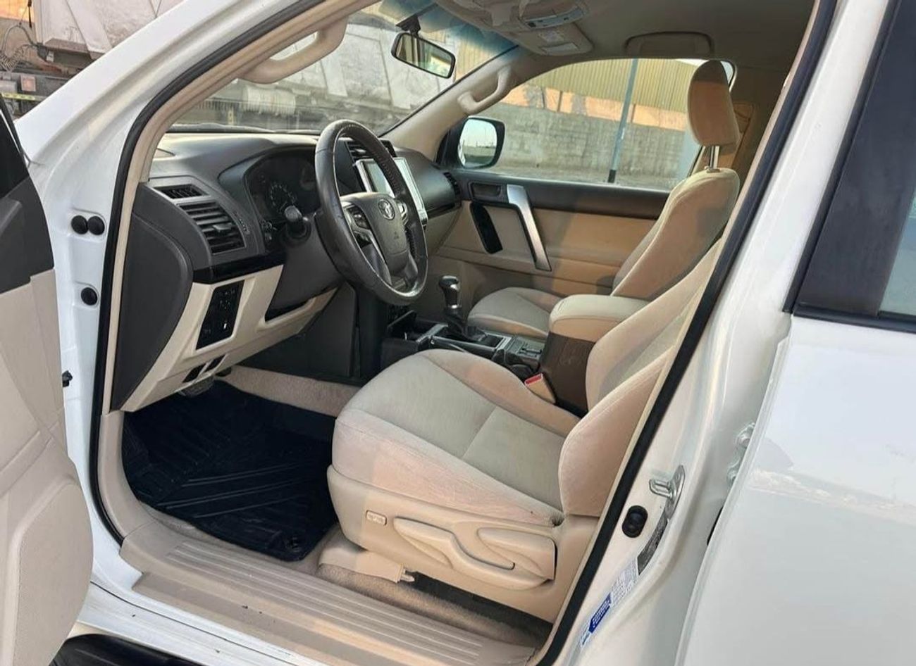 Toyota Prado toyota prado 2021 Model EXR 4۰0L v6 petrol engine colour white interior Beige Automatic 7seats power
