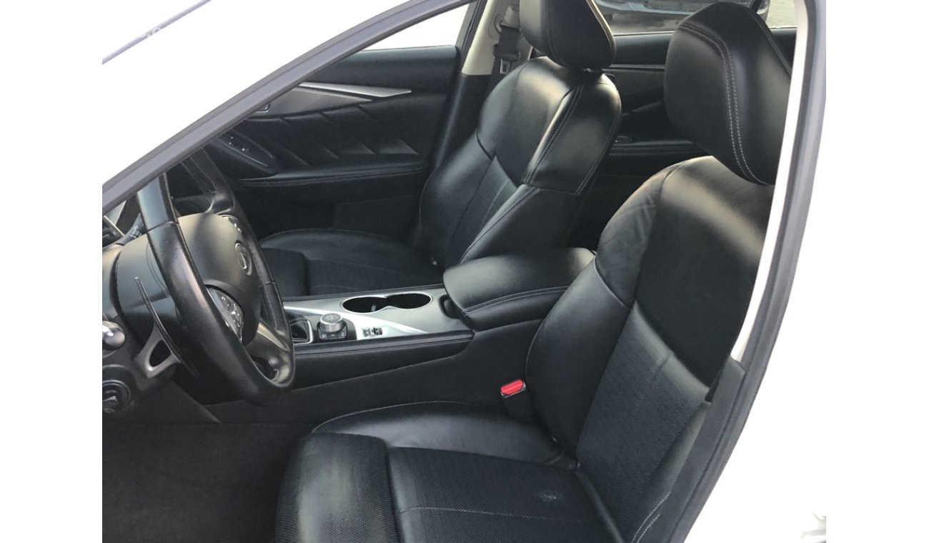 Infiniti Q50 INFINITY Q50S MODEL 2017 GCC car perfect condition full option sun roof leather seats back camera ba