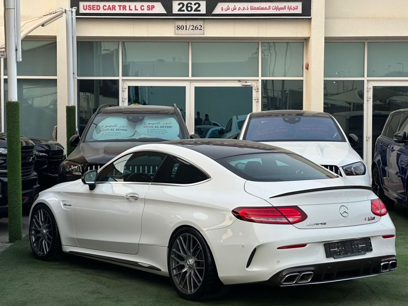 Mercedes-Benz C 63 S MERCEDES BENZ AMG C63s Coupe 2020 Korean Specs (Clean title) Recaro Seats 5 buttons full option Full
