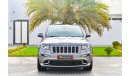 Jeep Grand Cherokee SRT 6.4L V8 | 1,758 P.M | 0% Downpayment | Full Option | Exceptional Condition