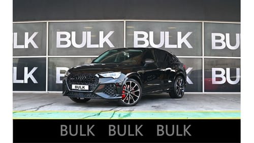 Audi RS Q3 Audi RSQ3-Panoramic Roof-Under Warranty + Service Al Nabooda -Original Paint-Low Mileage-AED 5,512 M