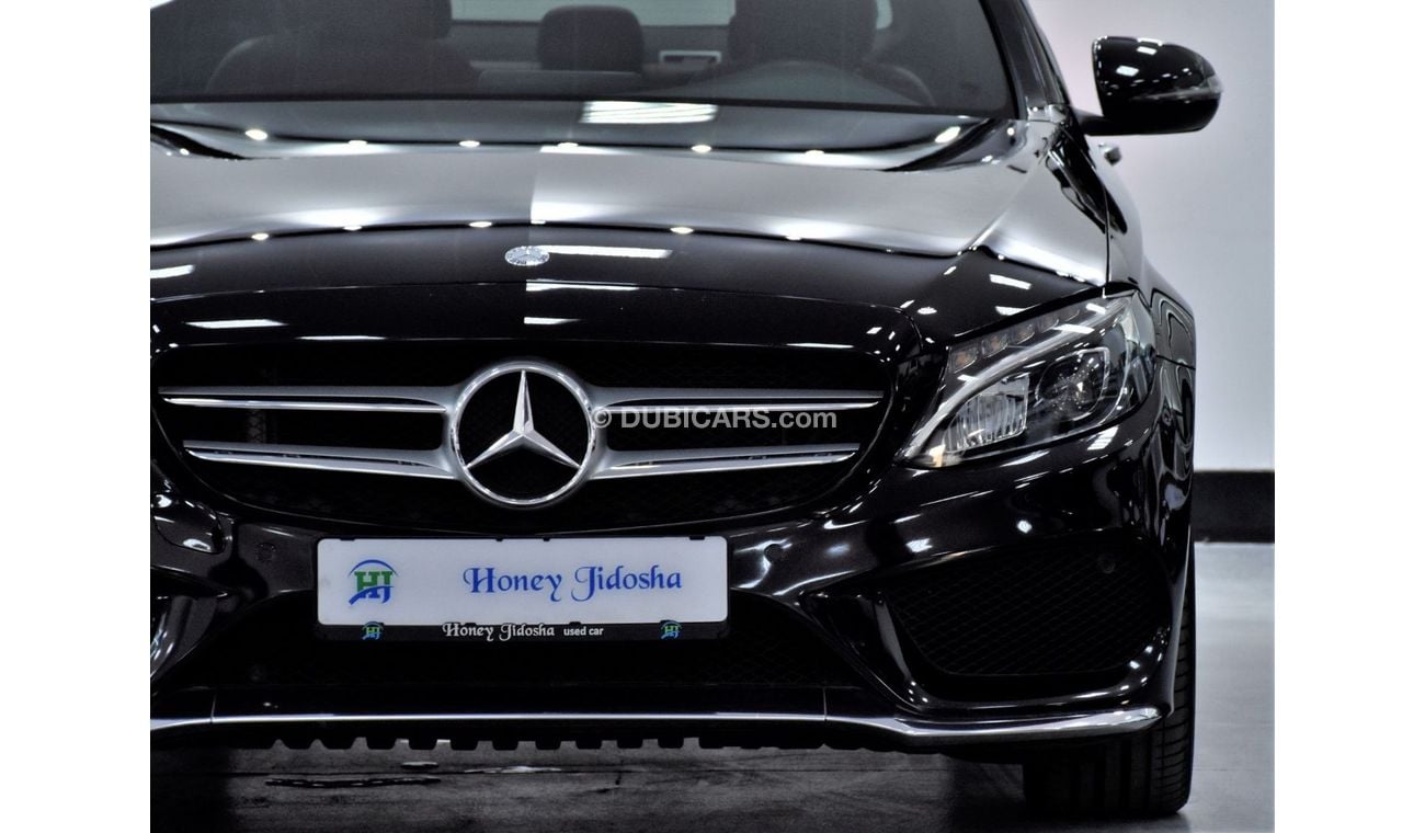 Mercedes-Benz C 200 EXCELLENT DEAL for our Mercedes Benz C200 ( 2017 Model ) in Black Color GCC Specs