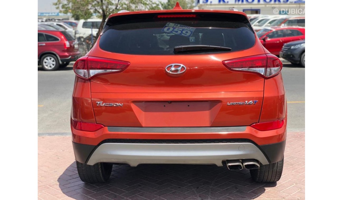 Hyundai Tucson LIMITED 1.6L TURBO-DVD-REAR CAMERA-2 POWER SEATS-19" ALLOY RIMS-LEATHER SEATS-PUSH START-NAVIGATION