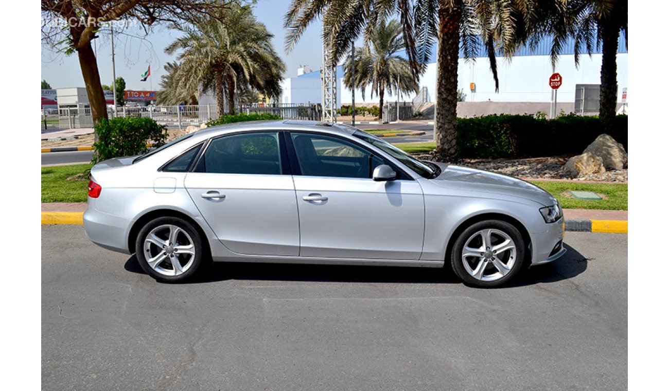 Audi A4 GCC AUDI A4 2014 - ZERO DOWN PAYMENT - 1100 AED/MONTHLY - 1 YEAR WARRANTY