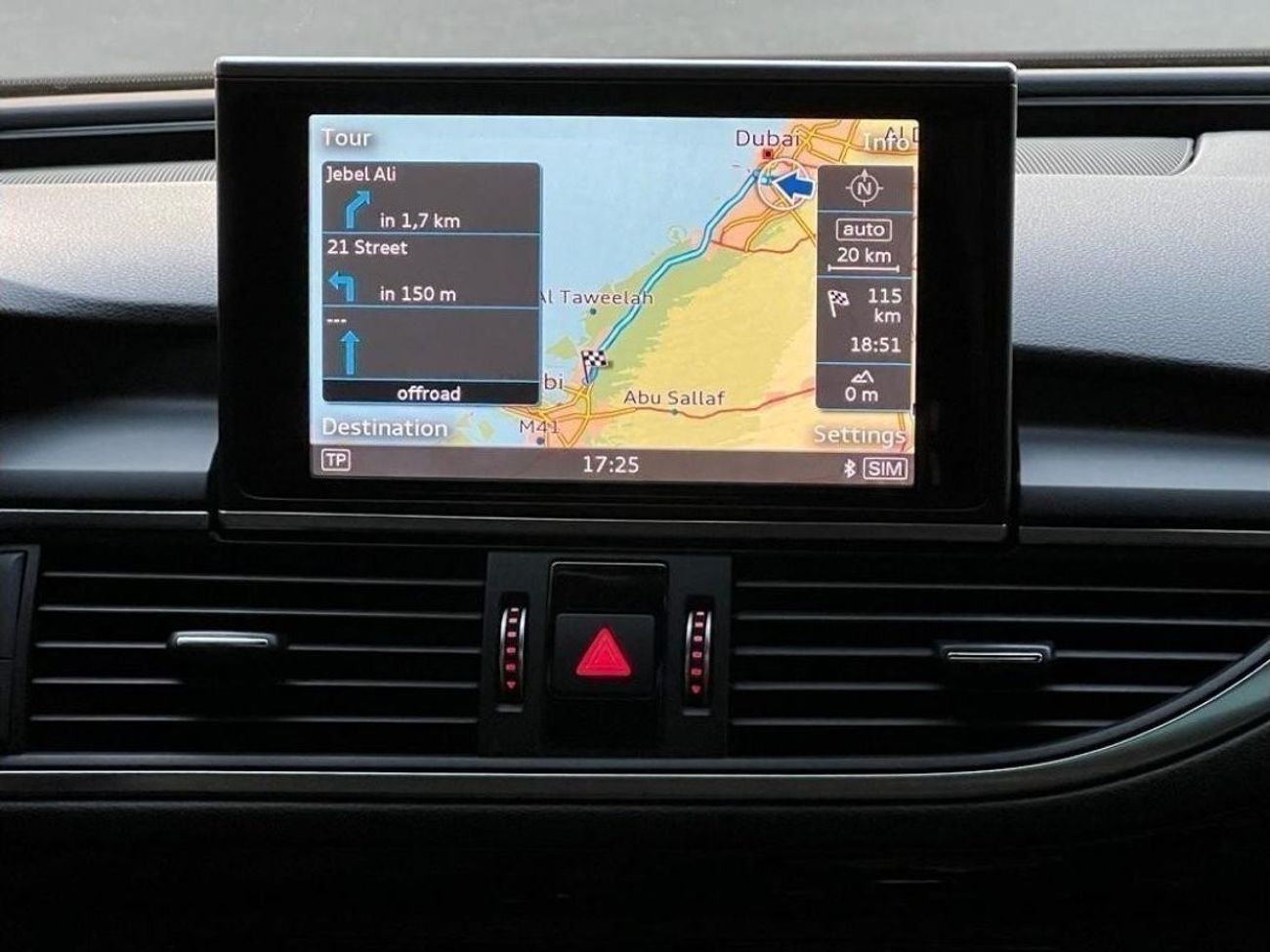 أودي A7 AUDI A7 50 TFSI QUATTRO S LINE 2017 GCC FULL OPTIONS IN PERFECT CONDITIONS WITH ONE YEAR WARRANTY