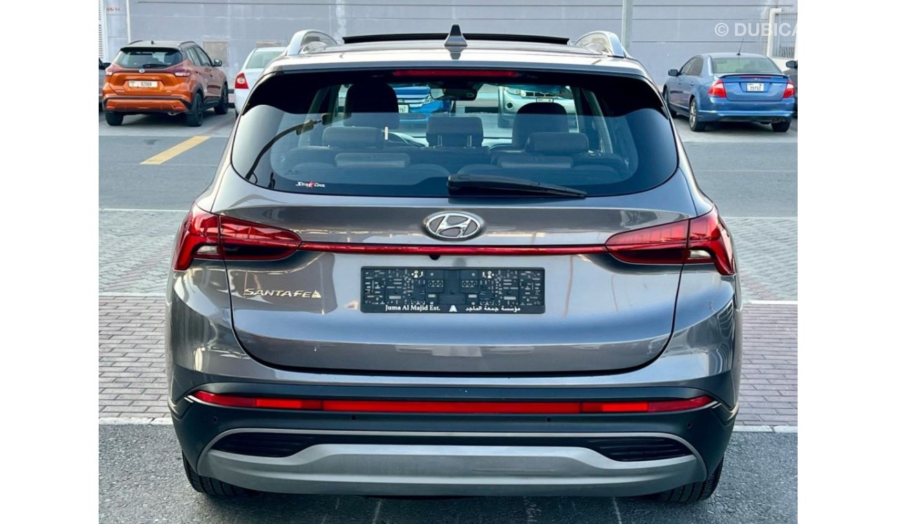 هيونداي سانتا في هاي Hyundai Santa Fe 2021 GCC, full option, under warrantyPay monthly 1466 AED