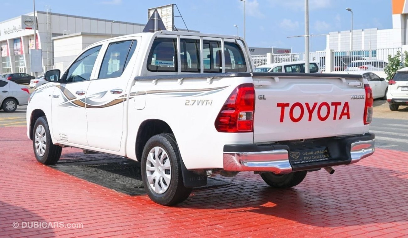 Toyota Hilux GL 2017 | TOYOTA HILUX | DOUBLE CAB GL 4X2 | GCC | VERY WELL-MAINTAINED | SPECTACULAR CONDITION |