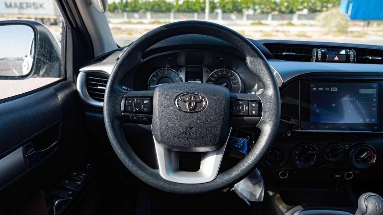 Toyota Hilux GLX 2.7L - Manual - White Inside Maroon | Export Only