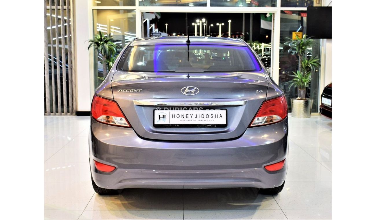 Hyundai Accent AMAZING Hyundai Accent 2016 Model!! in Grey Color! GCC Specs