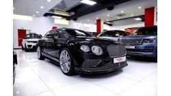 Bentley Continental GT SPEED (2016) 6.0L TWIN TURBO IN DUAL TONE INTERIOR | GCC | FSH | AMAZING DEAL !!