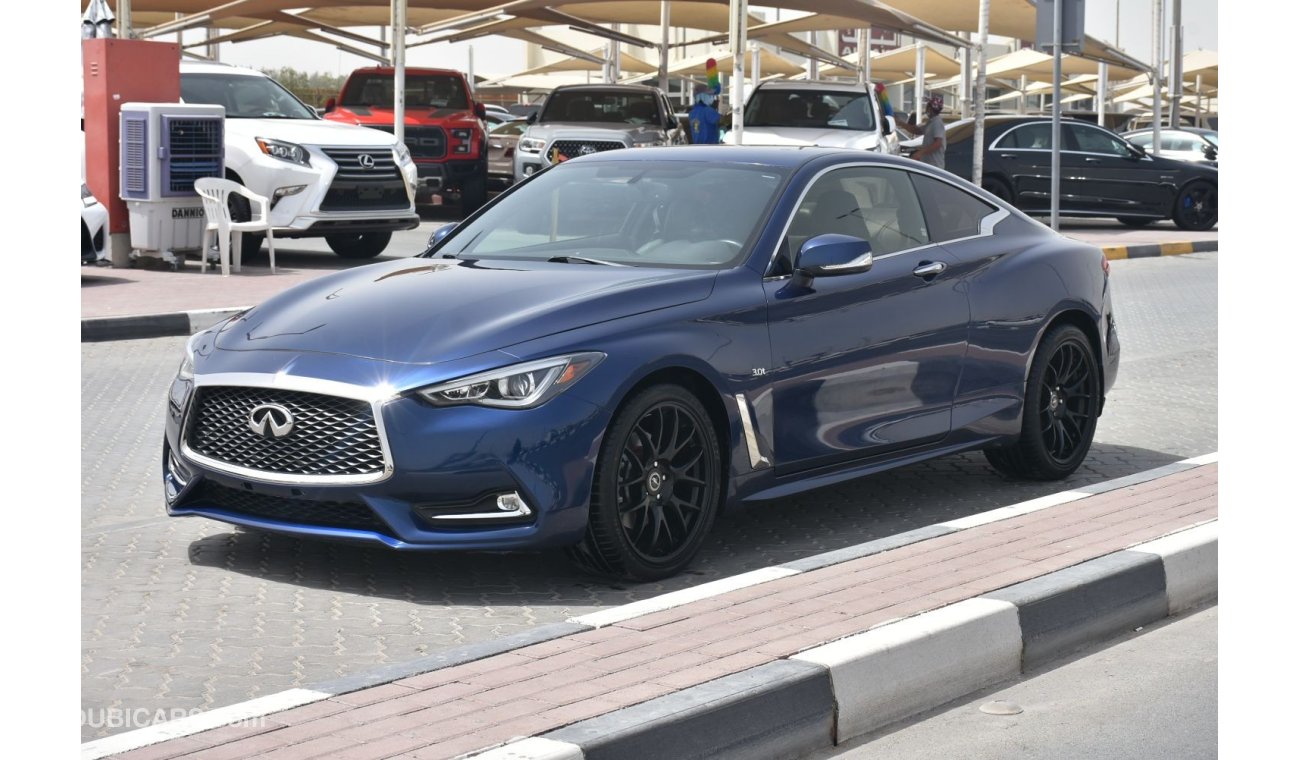 إنفينيتي Q60 INFINITI Q60 30t COUPE / BLUE / 2017