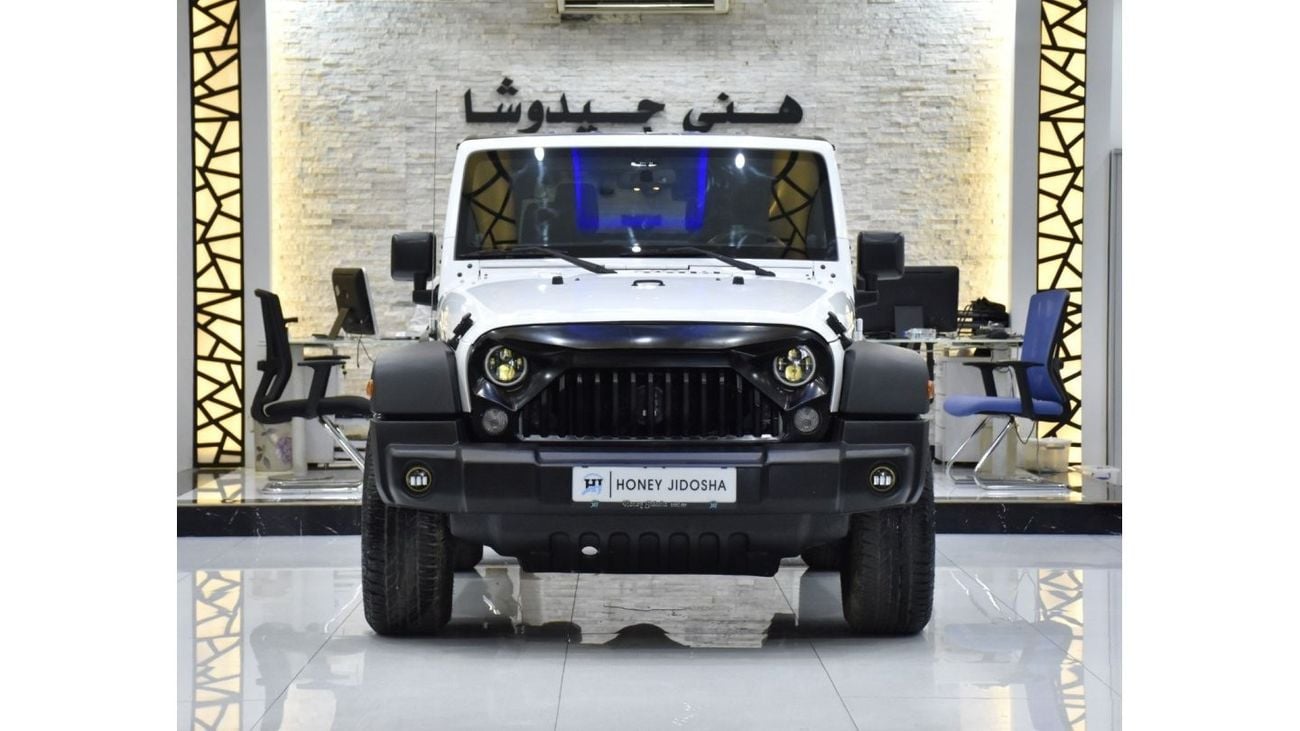 Jeep Wrangler EXCELLENT DEAL for our Jeep Wrangler Sport ( 2014 Model ) in White Color GCC Specs