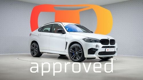 بي أم دبليو X6 M | AED 2,625 PM | Up to 3 Years Warranty | GCC