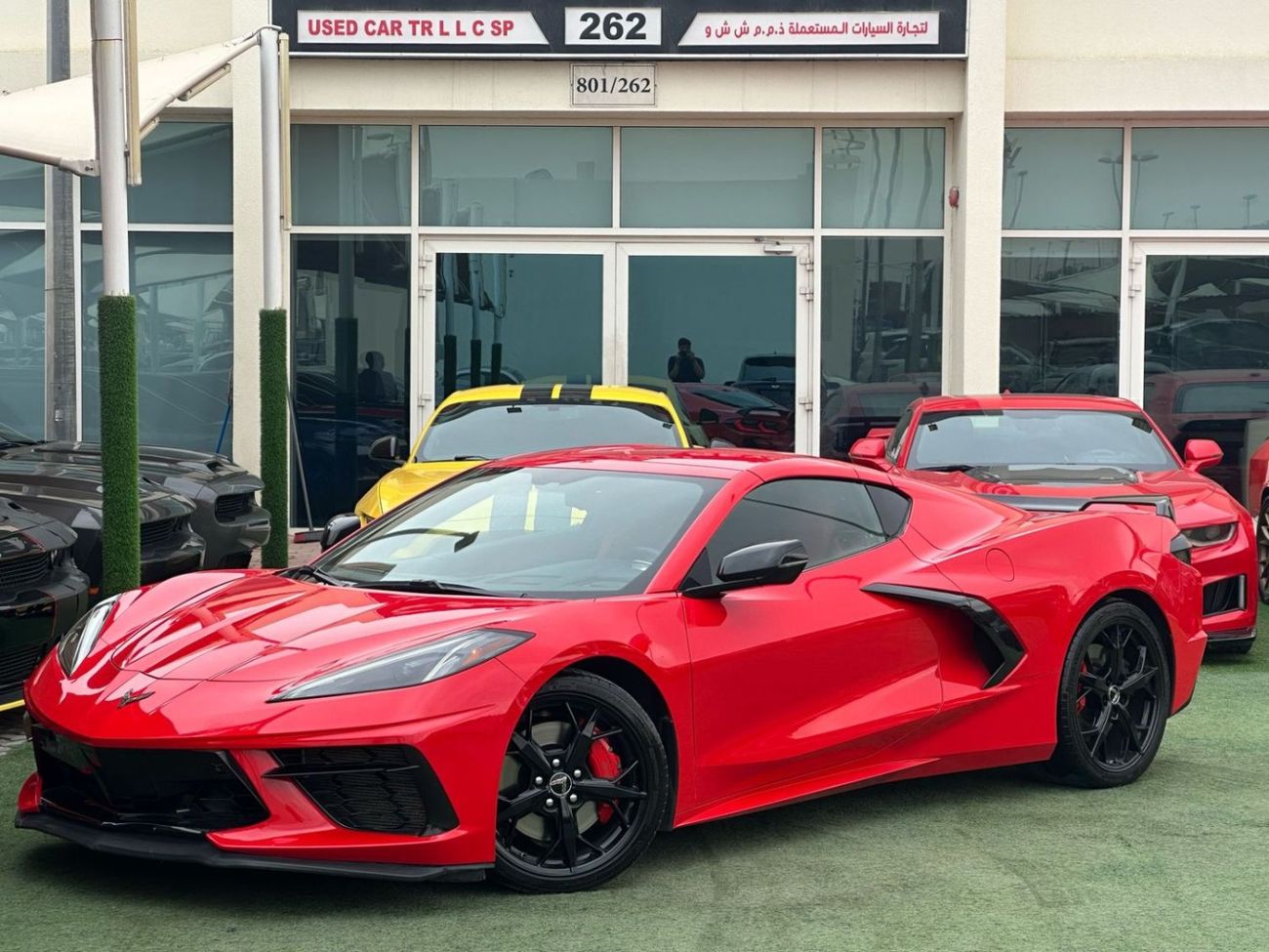 شيفروليه كورفت CHEVROLET CORVETTE C8 Z51 2022 GCC FULL OPTION PERFECT CONDITION UNDER WARRANTY
