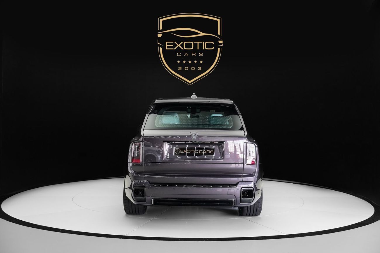 Rolls-Royce Cullinan Rolls Royce Cullinan Black Badge Series 2 Duality Seats