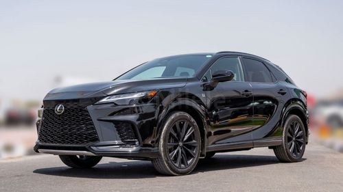 لكزس RX 500h 2.4L HYBRID AWD F-SPORT: PANORAMIC MOONROOF, ADAPTIVE CRUISE, WIRELESS CHARGING