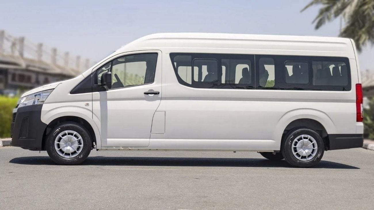 تويوتا هاياس GL TOYOTA HIACE HR 3.5L Petrol MT 14 SEATER MY2023 – WHITE