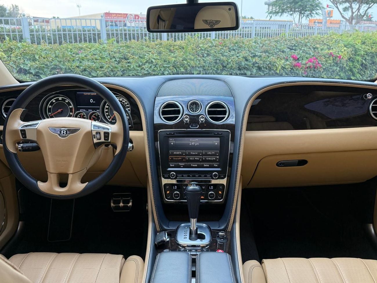 بنتلي فلاينج سبور Bentley Flying Spur W12 Speed 2014 - GCC Specs - Impeccable Condition Original Paint Service History