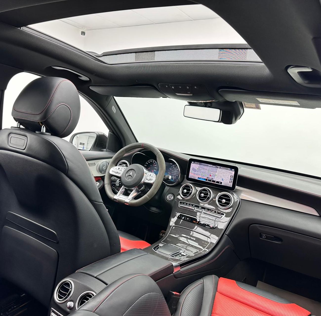 Mercedes-Benz GLC 63 S AMG 2020 Mercedes-Benz GLC 63s AMG 4MATIC+, 1 Year Unlimited Km Warranty, Mercedes FSH, GCC