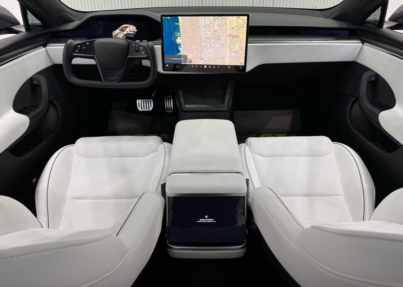 تسلا Model S Plaid 2023 Tesla Model S Plaid, 2027 Tesla Warranty, 2031 Battery + Drive Unit Warranty, Very Low Km