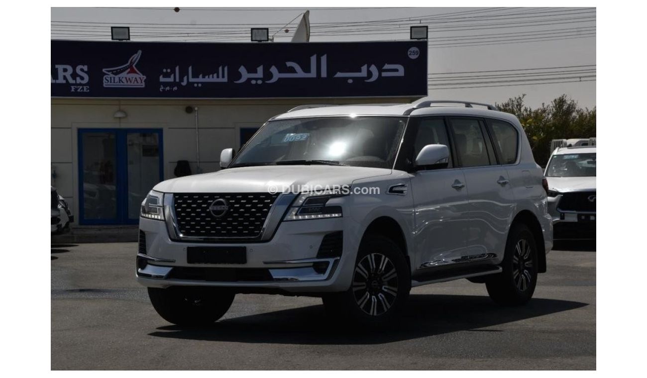 نيسان باترول نيسان باترول V6 تيتانيوم 2024: قوة وفخامة لا مثيل لها - مُزودة بالكامل في سيلك واي كارز!