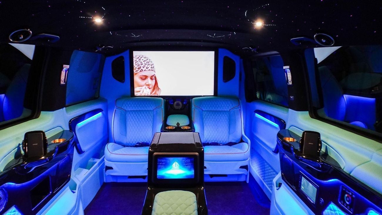 Mercedes-Benz V 300 2026 “TIFFANY ROYALE” - Handcrafted by ROYAL CUSTOMS in Dubai