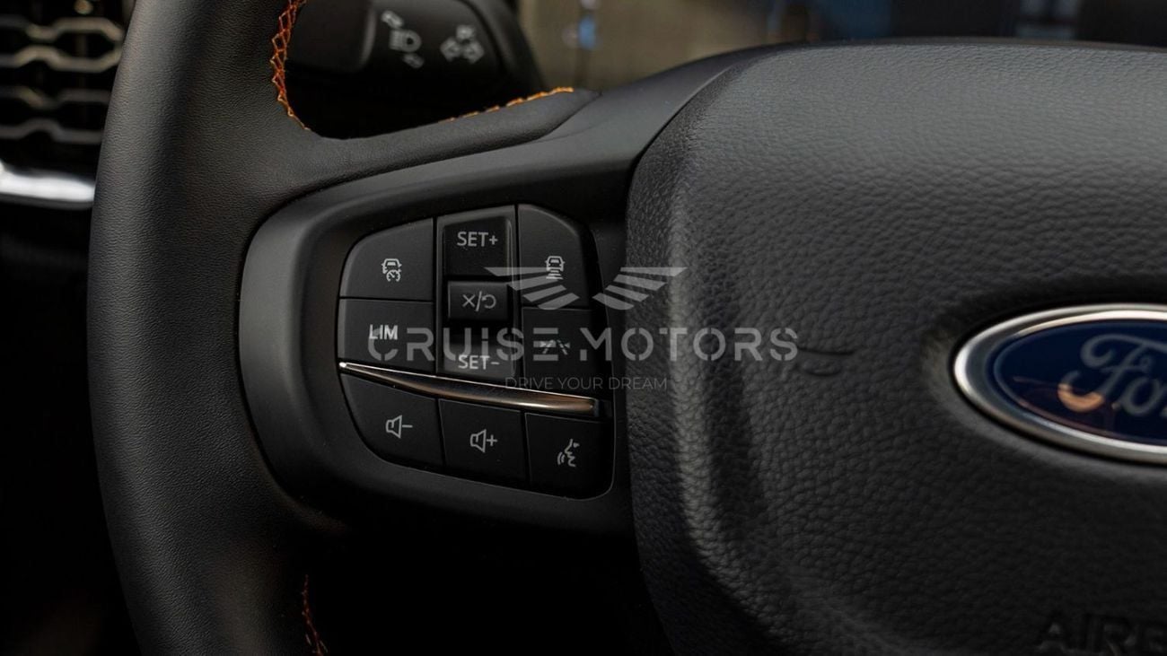 فورد رانجر WILDTRAK 2.0T Diesel - Automatic . Pick Up Truck . Four Wheel Drive . 5 Seats . 4 Doors . Meteor Gre