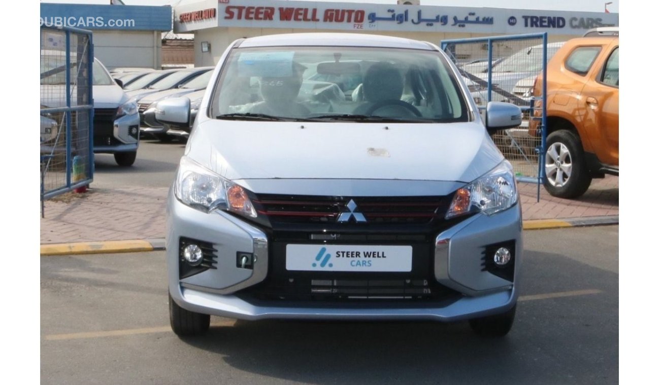 Mitsubishi Attrage 2022| 1.2L GLS -CVT-12V ABS + BA - EURO 2  -EPS - 14"" WHEELS - ANTI THEFT ENGINE IMMOBILIZER - EXPO