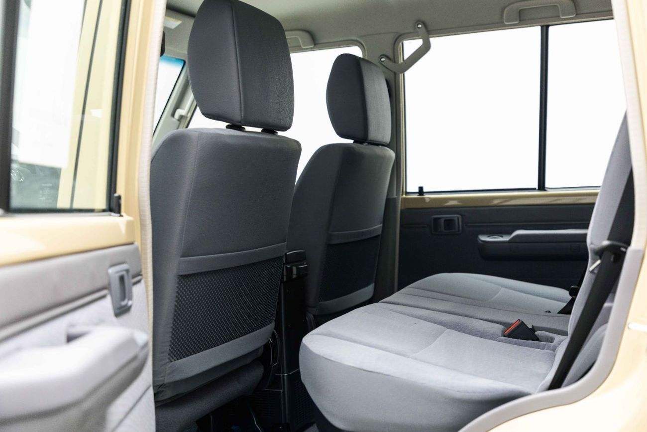 Toyota Land Cruiser 70 Hardtop 2.8L - Manual - Beige Inside Bluish Grey | Export Only