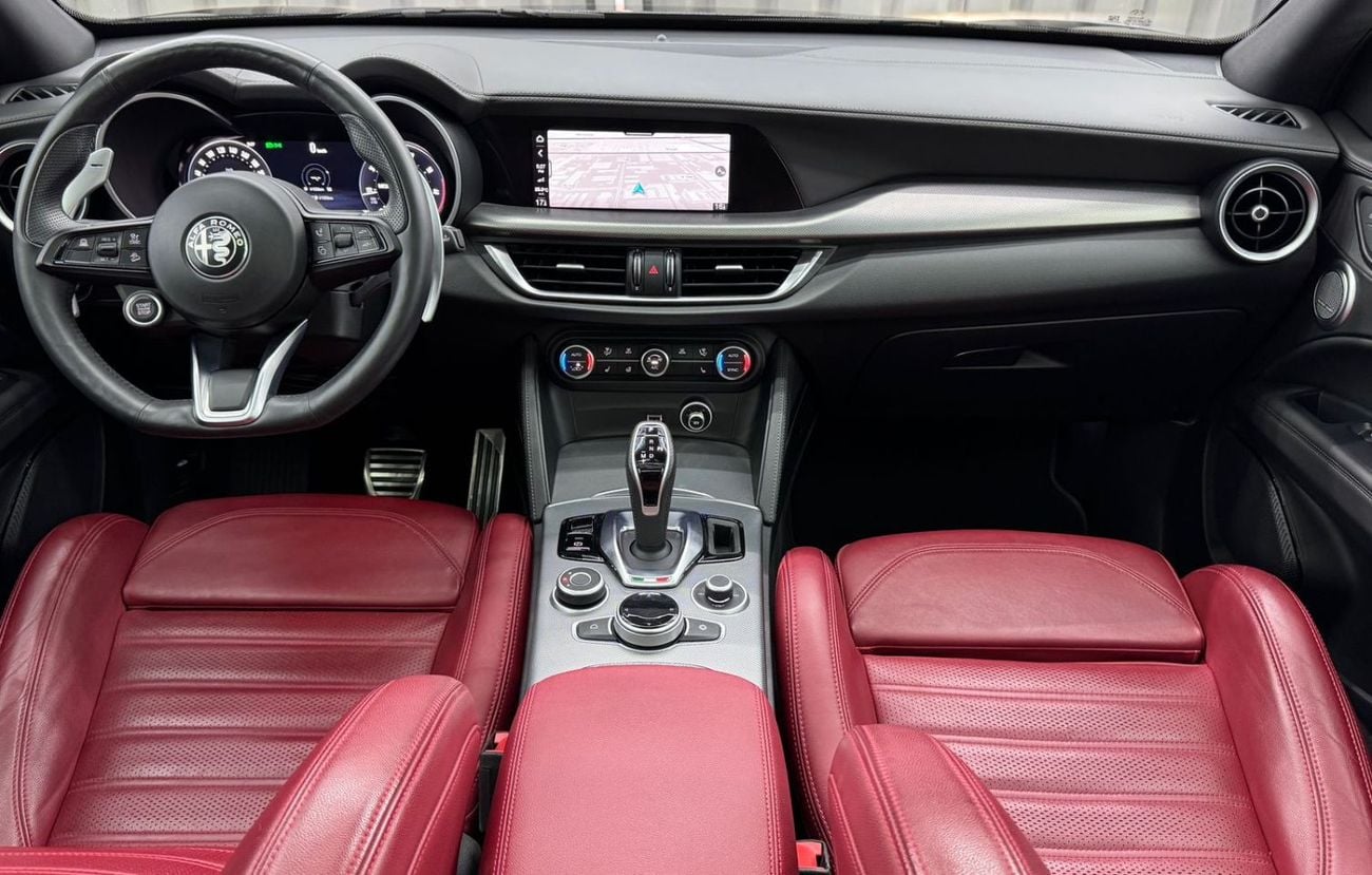 Alfa Romeo Stelvio VELOCE Low Mileage | GCC | 5 Years Gargash Warranty and Service | Gargash Full Service History