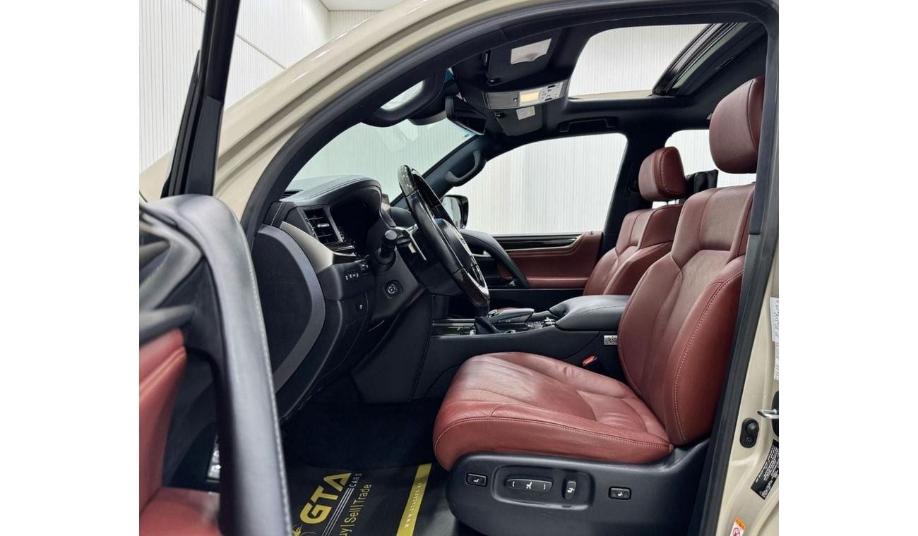 لكزس LX 570 Signature 5.7L 2018 Lexus LX570 Signature, Warranty, Full Lexus Service History, Full Options, 8 Sea