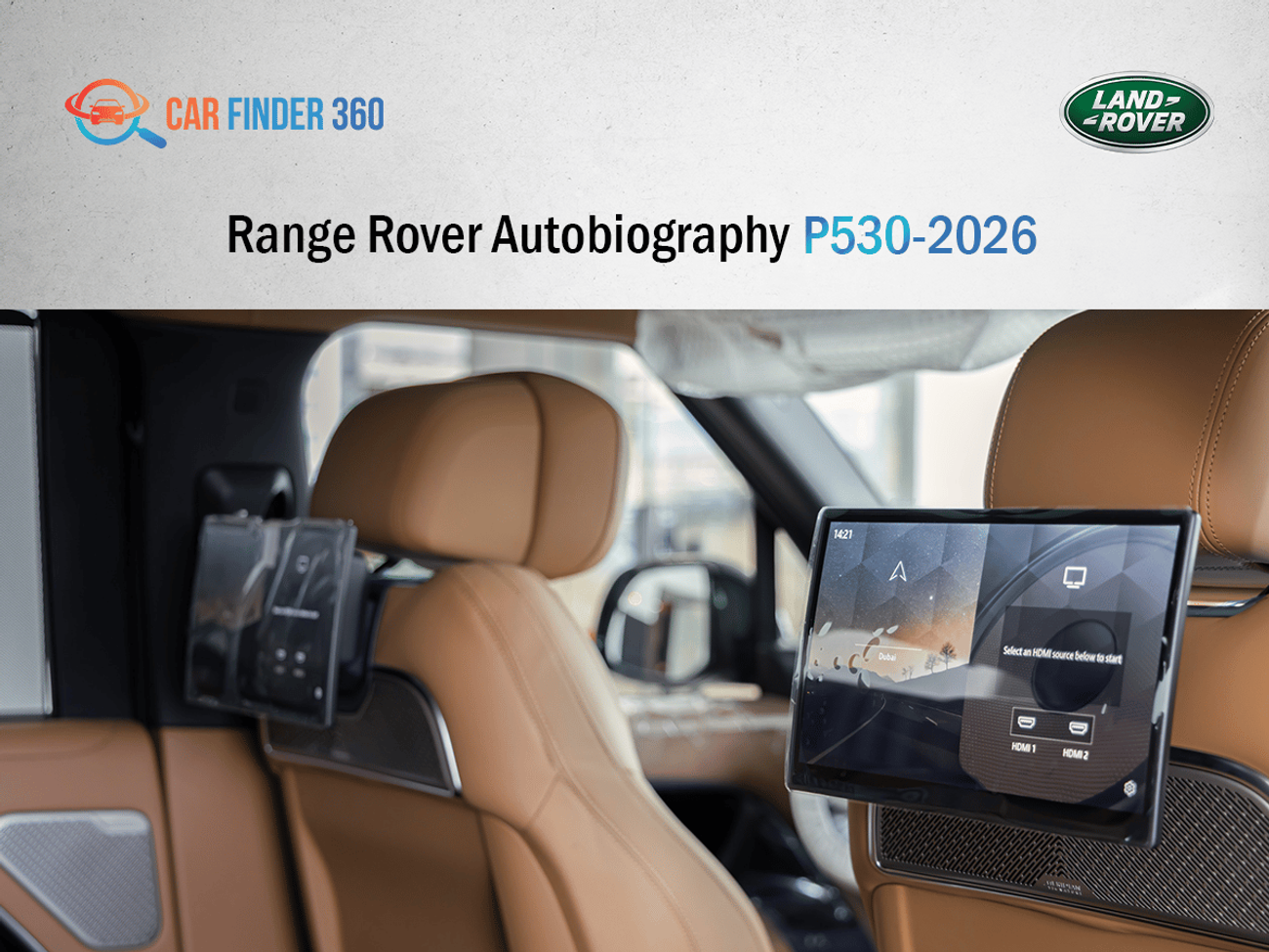 لاند روفر رينج روفر Range Rover Vogue P530 Autobiography 2026 GCC ( export only )