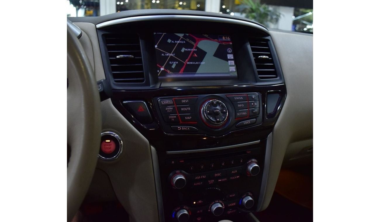 نيسان باثفايندر EXCELLENT DEAL for our Nissan Pathfinder SL 4WD ( 2015 Model ) in Grey Color GCC Specs