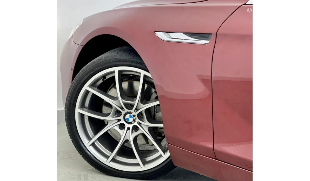 بي أم دبليو 650 2015 BMW 650i, Full BMW History, BMW Warranty 2022 / Service Contract 2022, Low Kms, GCC