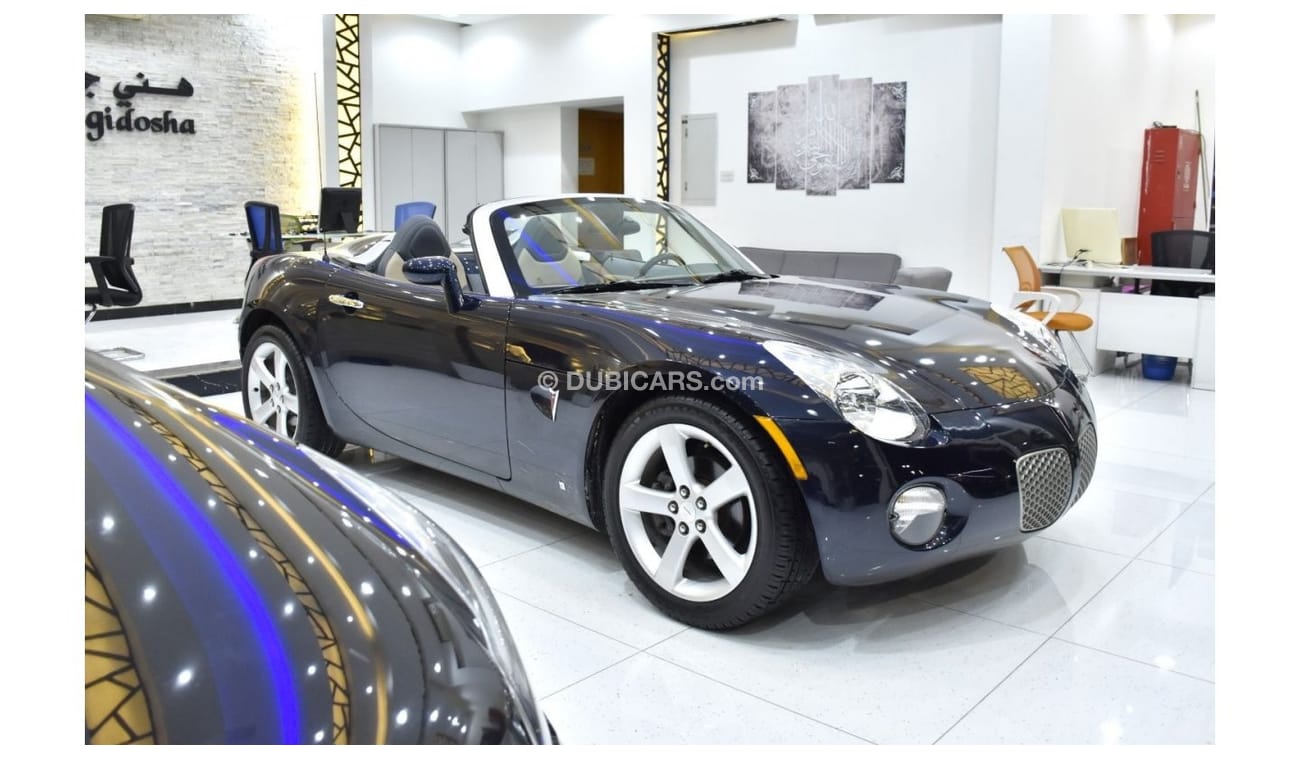 Pontiac Solstice EXCELLENT DEAL for our Pontiac Solstice Convertible ( 2006 Model ) in Blue Color American Specs