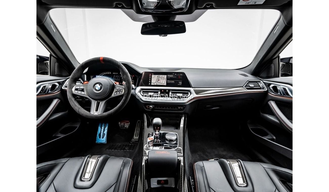 بي أم دبليو M4 2023 BMW M4 CSL, 2028 BMW Warranty + Service Contract, As New Condition, GCC