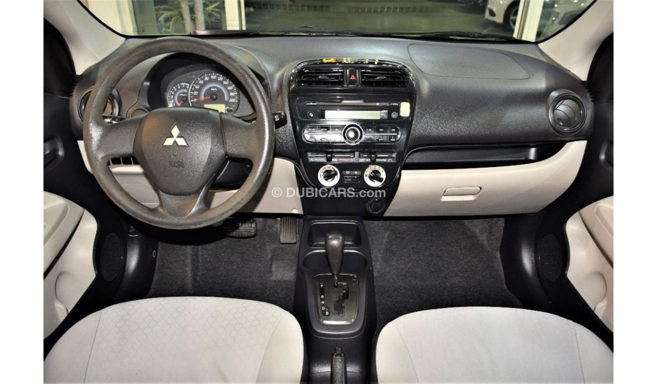 ميتسوبيشي ميراج AMAZING Mitsubishi Mirage 2014 Model!! in Green Color! GCC Specs