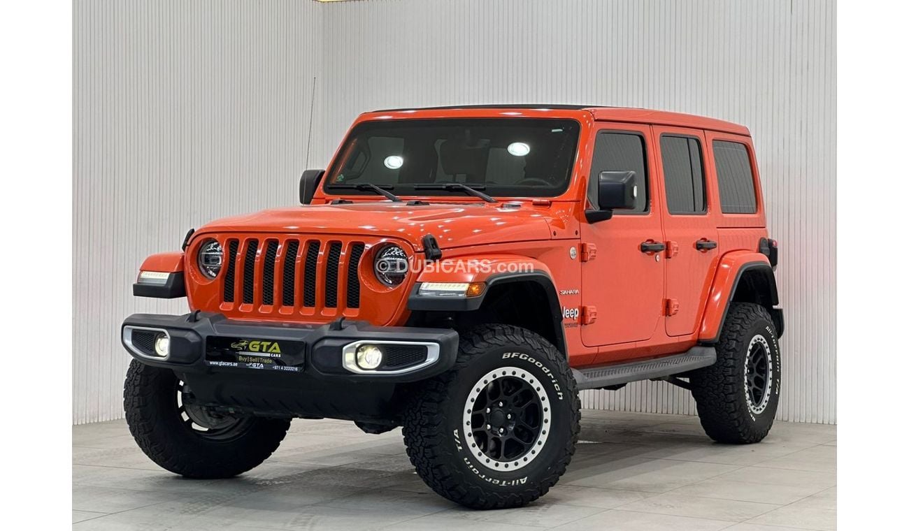 Jeep Wrangler 2019 Jeep Wrangler Unlimited Sahara, Warranty, Full Jeep Service History, Low Kms, GCC