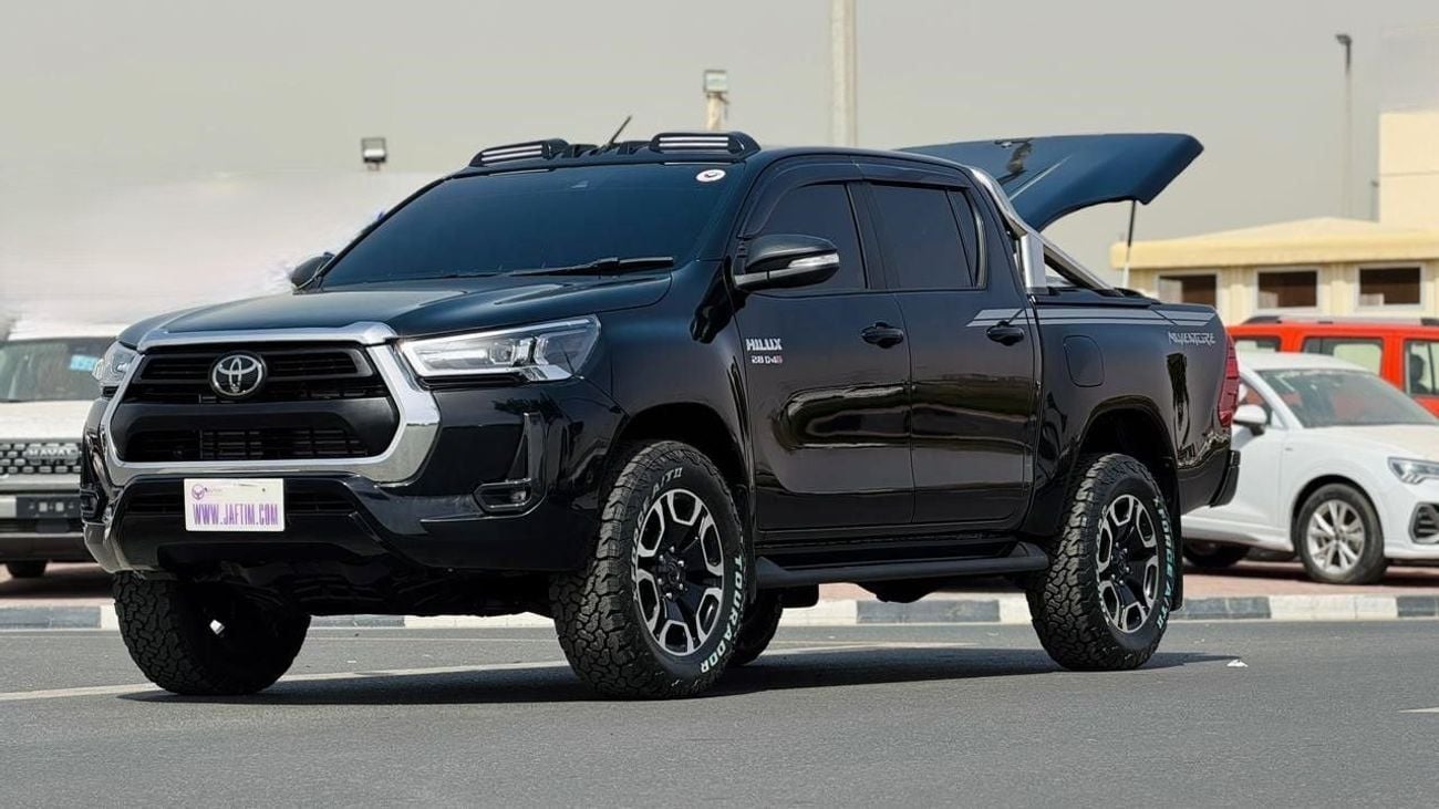 تويوتا هيلوكس 2020 | 2.8 DIESEL ENGINE | AT | RHD | HEAVY SPORTS BAR |  ROOF MOUNTED LED LIGHTS | BOOT COVER |  PR