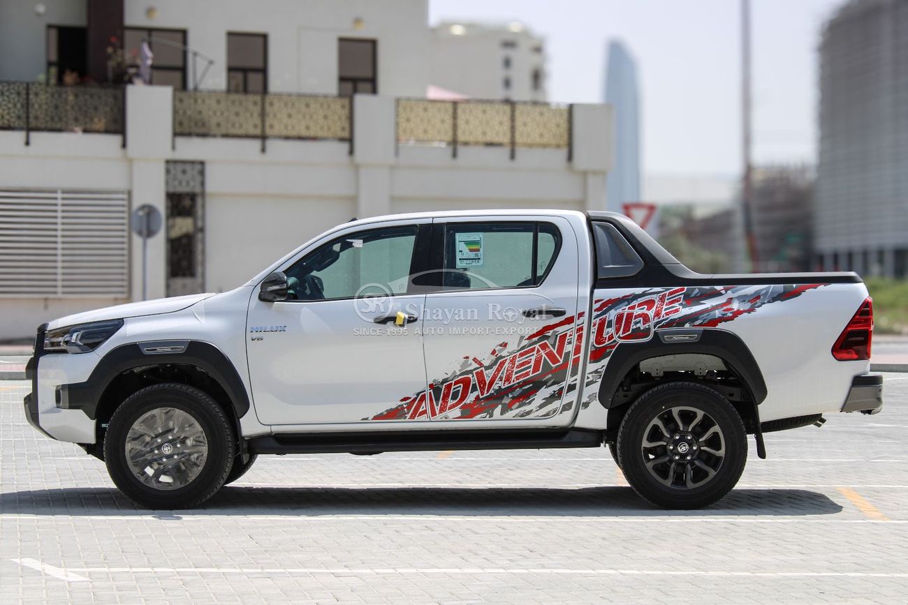 Toyota Hilux LHD 4.0L PETROL V6 4X4 DC ADVENTURE EXCLUSIVE WITH AIR COMPRESSOR AT 2025MY