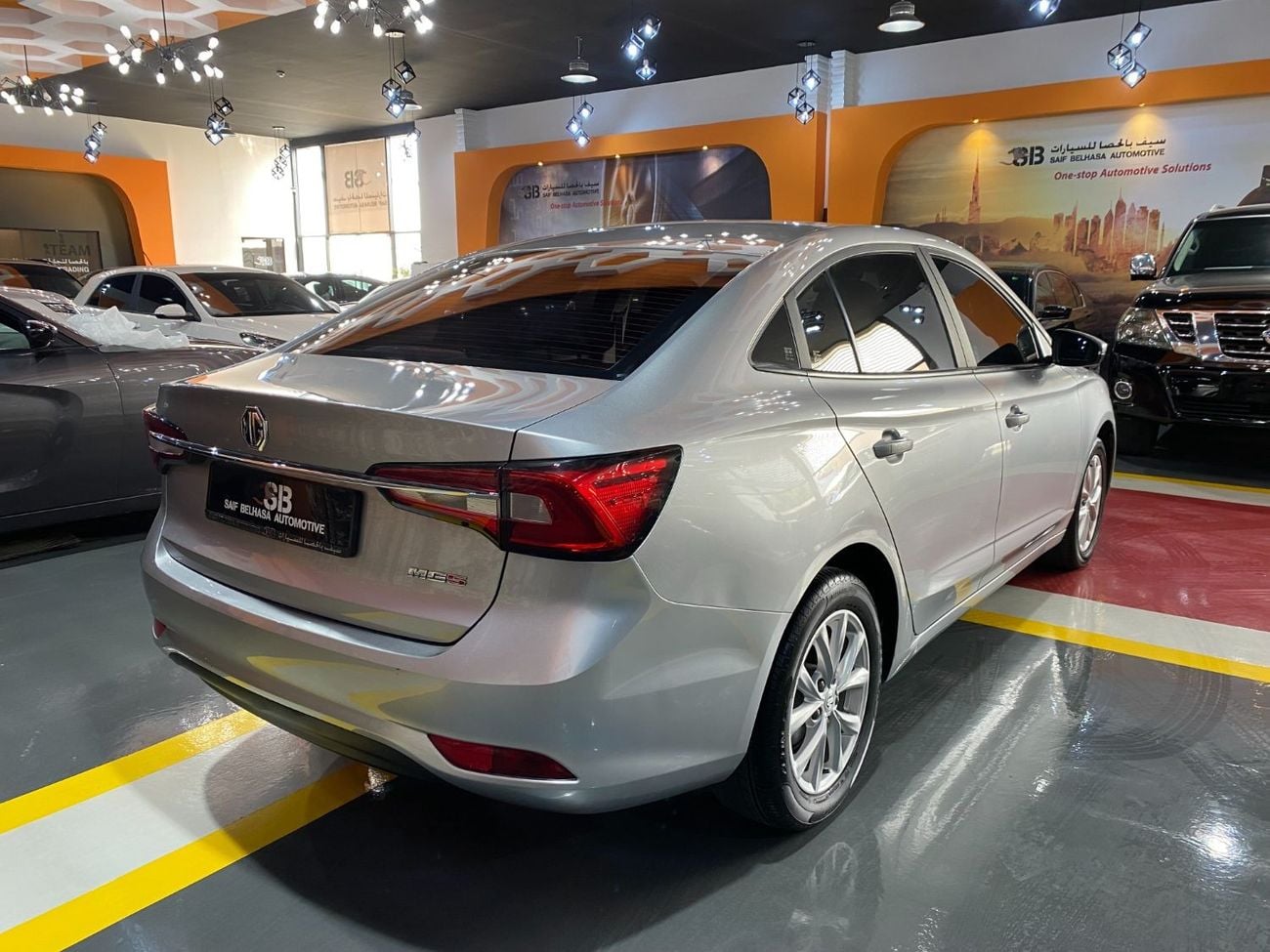 MG 5 Std AED 699 EMi @ 0% DP | MG 5 Sedan 2022 | GCC | 1.5L | Low Mileage | Under Warranty