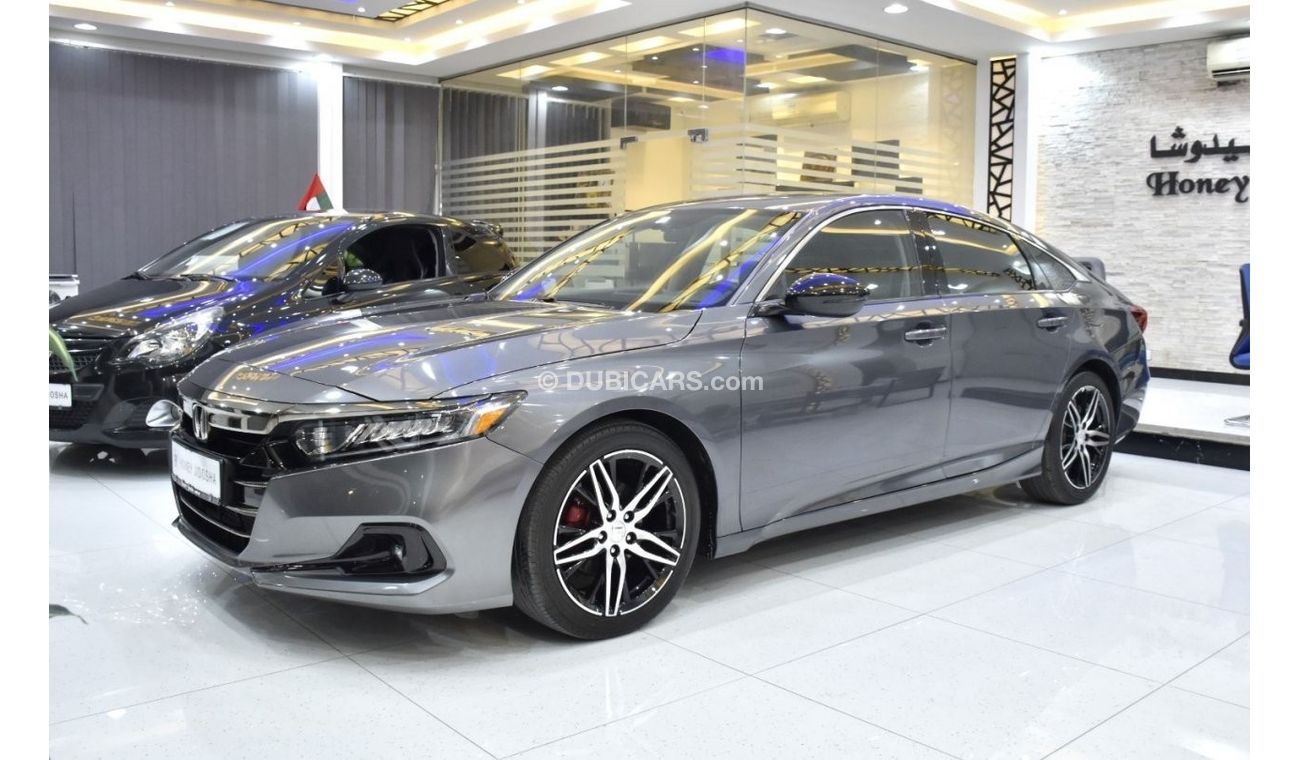 هوندا أكورد EXCELLENT DEAL for our Honda Accord Sport ( 2022 Model ) in Gray Color GCC Specs