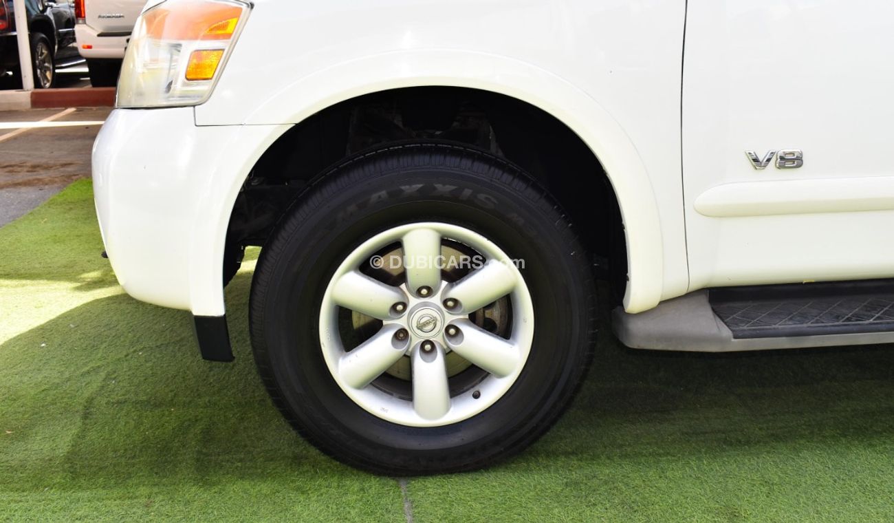 Nissan Armada SE, 2011 Gulf model, number one, cruise control slot, sensor wheels, rear camera, rear spoiler, in e