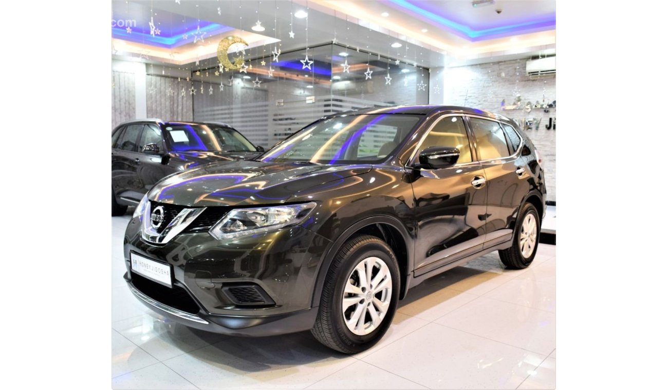 Nissan X-Trail ORIGINAL PAINT ( صبغ وكاله ) FULL SERVICE HISTORY Nissan X-Trail 2017 Model!! in Dark Green! GCC