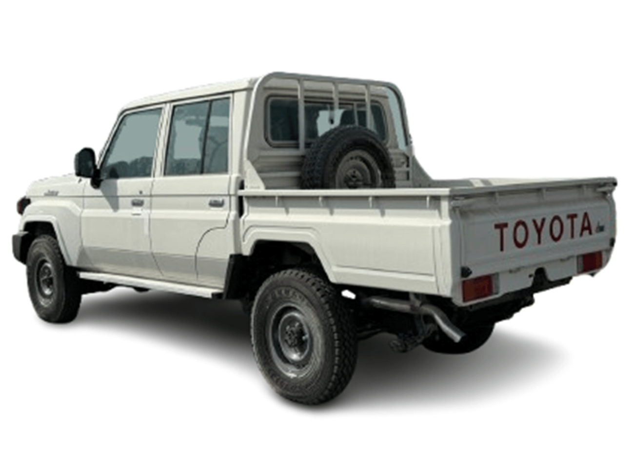 تويوتا لاند كروزر بيك آب ECTJRY002 - 2024 Toyota LC79 Double Cab - 4.2L Diesel Manual - White