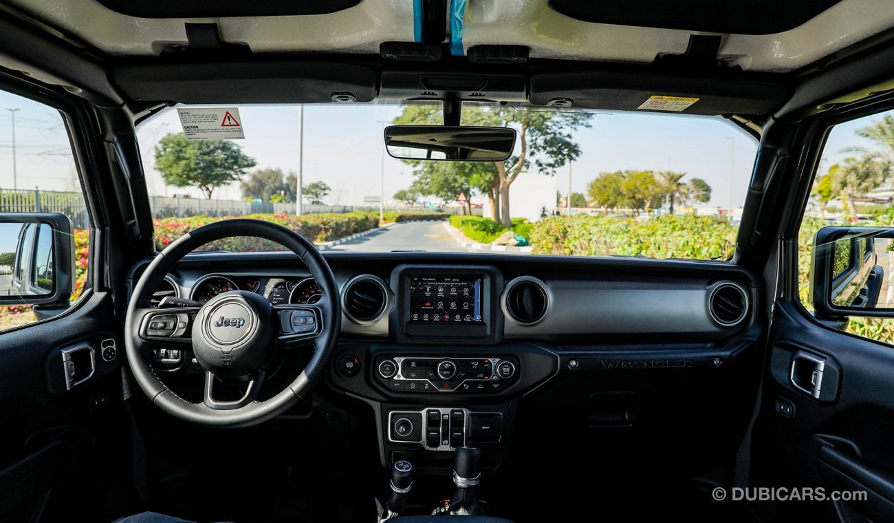 جيب رانجلر جيب رانجلر انليميتد سبورت V6 3.6L خليجية 2021 0Km مع ضمان 3 سنوات أو 60 ألف Km عند الوكيل