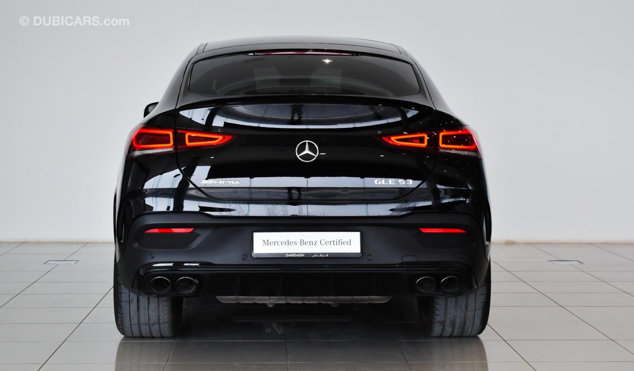 مرسيدس بنز GLE 53 4M COUPE AMG / Reference: VSB 31361 Certified Pre-Owned